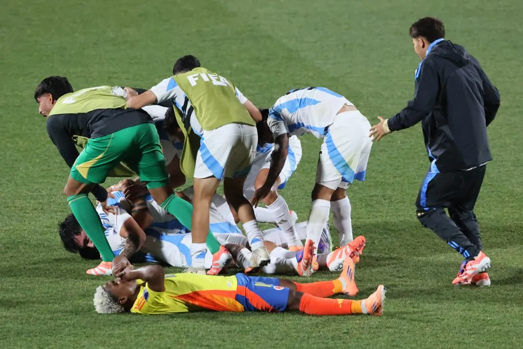 Al público chileno no le ha gustado la actitud de Argentina | FOTO: Dragomir Yankovic/Photosport