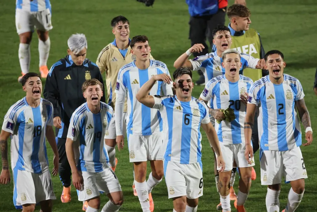Argentina se instaló en la final de Mundial sub-20. (Photosport)