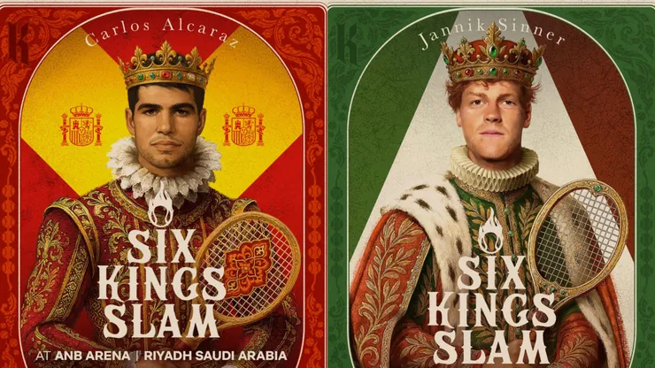 Todo listo para una nueva definición entre Carlos Alcaraz y Jannik Sinner.
