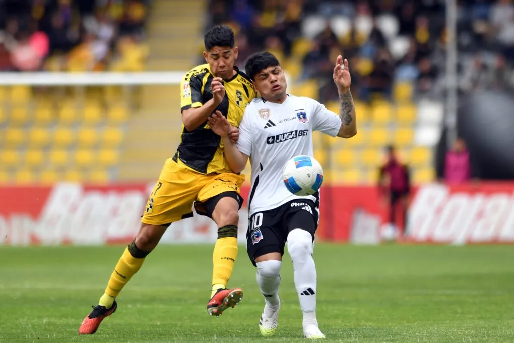 Colo Colo y Coquimbo disputaron áspero partido en el norte chico. | Foto: Photosport