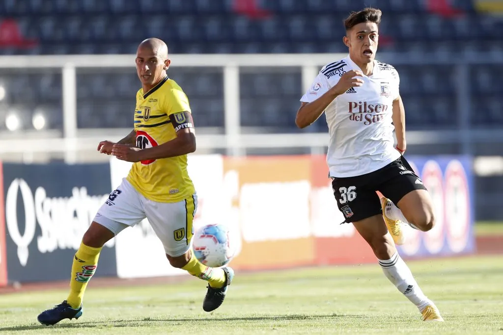 Alejandro Camargo en el recordado partido de promoción en 2021. (Foto: Andrés Piña/Photosport)