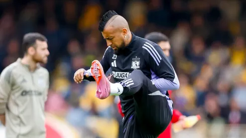 Vidal fue titular en Colo Colo, pero no gravitó.