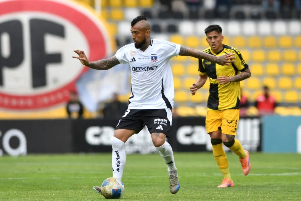 Arturo Vidal fue titular en la derrota de Colo Colo ante Coquimbo Unido. (Foto: Alejandro Pizarro Ubilla/Photosport)