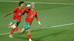 Yassir Zabiri anota doblete en la final del Mundial Sub 20. (Foto: Dragomir Yankovic/Photosport)