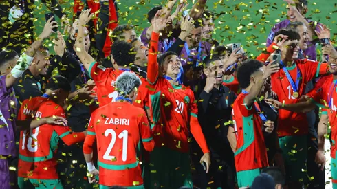 Marruecos conquistó el Mundial Sub 20 tras vencer por 2 a 0 en la gran final a Argentina (Foto: Photosport)