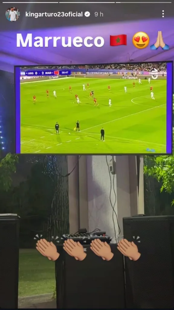 La historia de Vidal: | Foto: Instagram