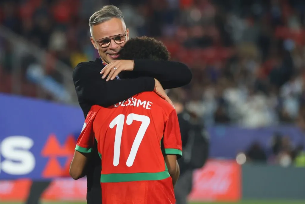 DT marroquí maravillado con Chile. | Foto: Photosport