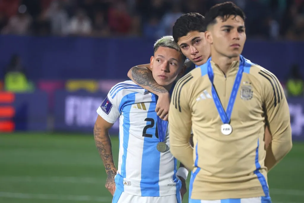 Argentina se fue en un mar de lágrimas tras la final del Mundial Sub-20 (Photosport).