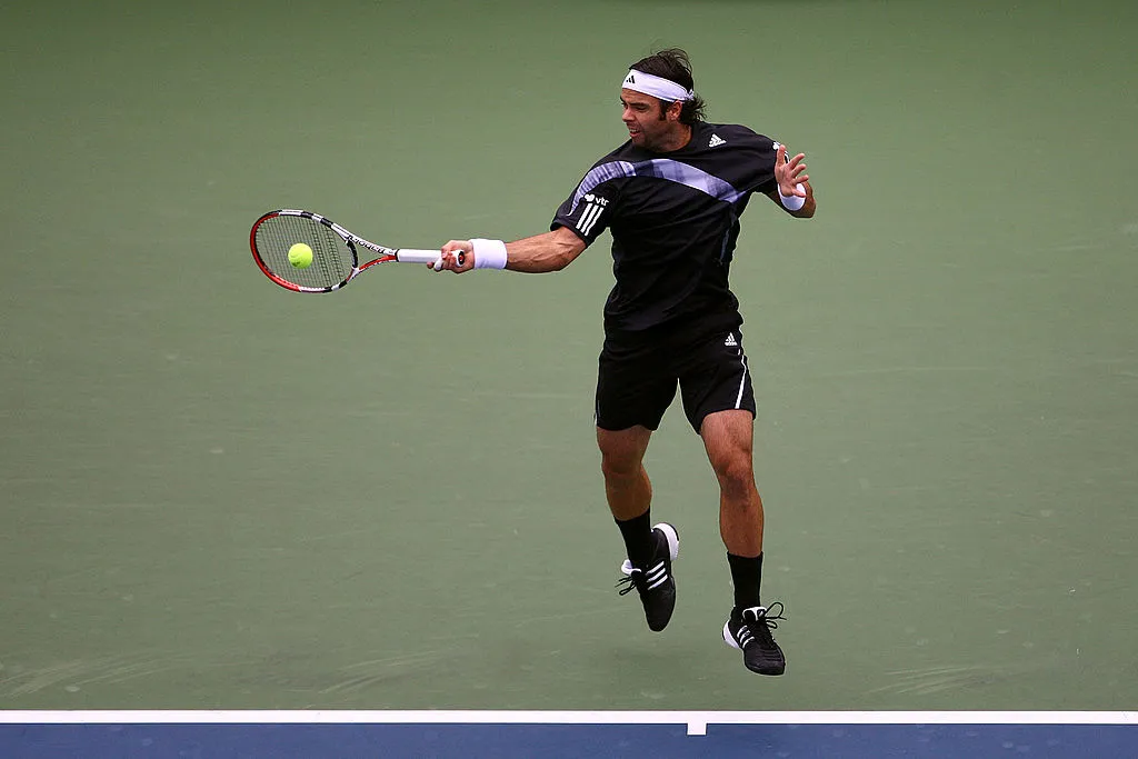 Fernando González ganó 11 títulos ATP y alcanzó el 5° puesto del ranking ATP (Getty Images).