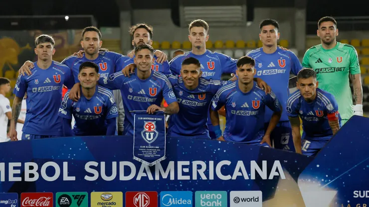 Universidad de Chile definió su formación titular para enfrentar a Lanús