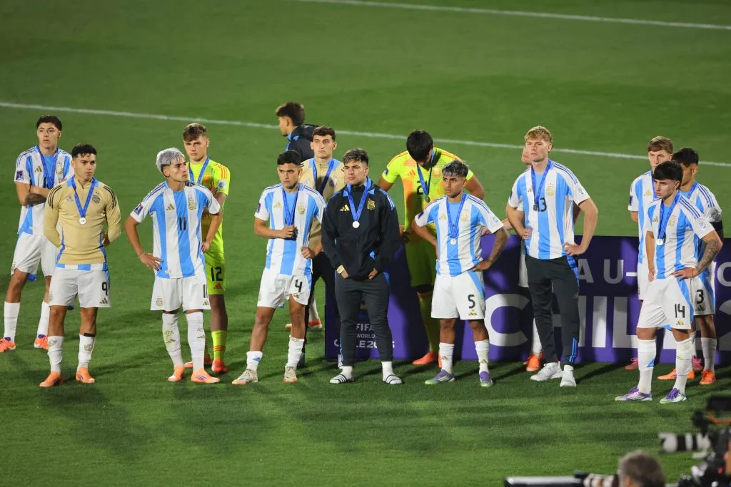 En Argentina se siguen lamentando tras el segundo puesto en el Mundial Sub 20 | FOTO: Dragomir Yankovic/Photosport