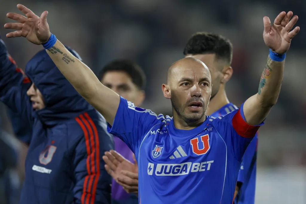 Marcelo Díaz mantiene negociaciones para continuar en Universidad de Chile. (Photosport)