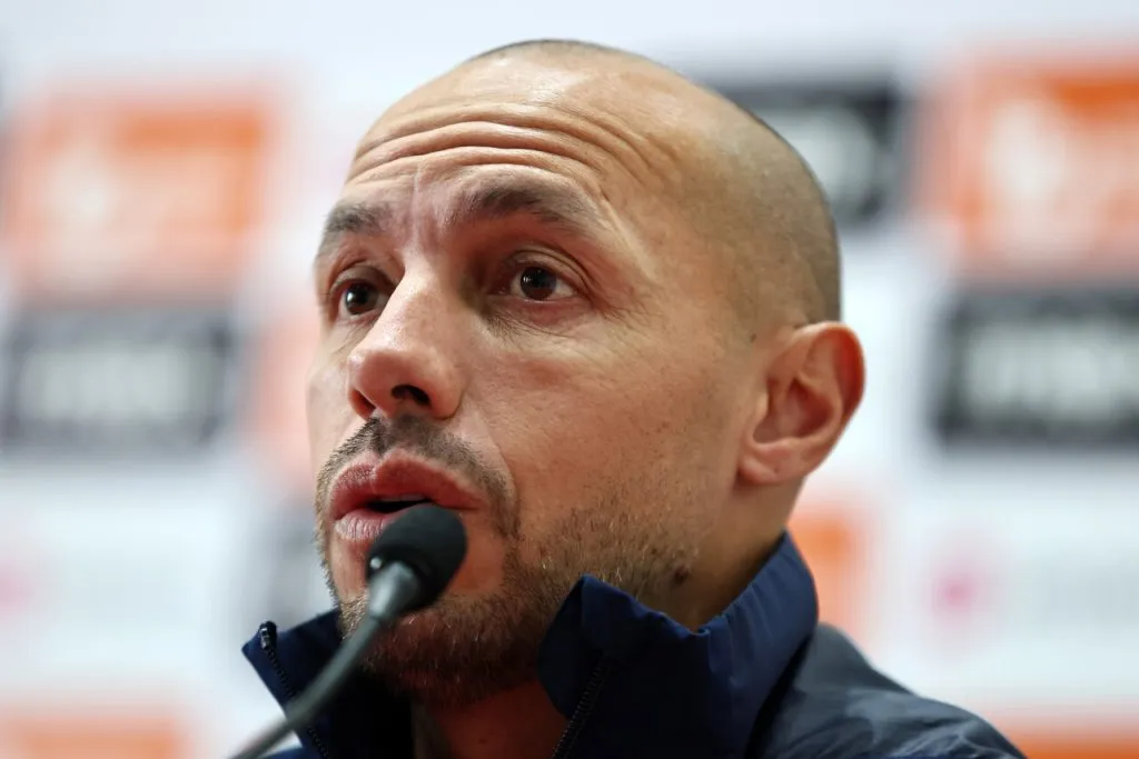 Marcelo Díaz adelantó el clasico universitario ante la UC (Photosport).