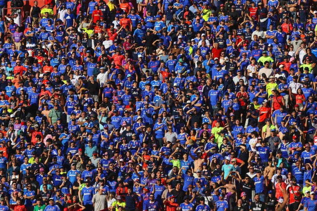 No habrá público azul esta tarde en el Estadio Nacional. | Foto: Photosport