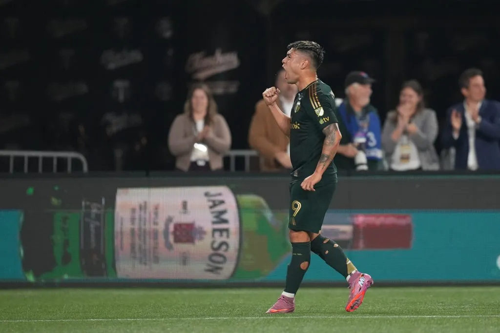 Felipe Mora anotó por dos para el Portland Timbers. Atención, Universidad de Chile. (Foto: Getty)