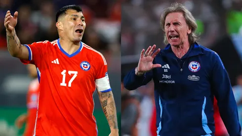 Gary Medel destruyó el paso de Ricardo Gareca por la Selección Chilena.