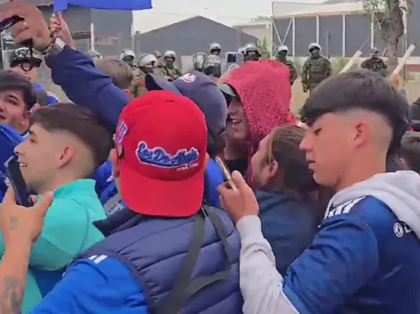 No olvida a la U: el exjugador azul que visitó al plantel en la previa de la semifinal