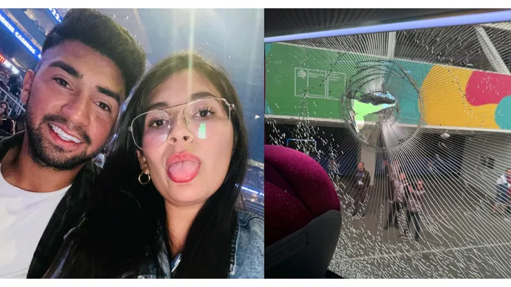 Esposa de crack de Lanús estalla por el bus apedreado por hinchas de la U
