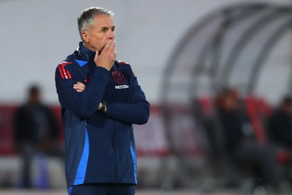 Gustavo Álvarez aplaudió el nivel y la entrega de sus dirigidos ante Lanús (Photosport).