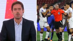 Mariano Closs da su punto de vista a la polémica jugada en el la U vs Lanús