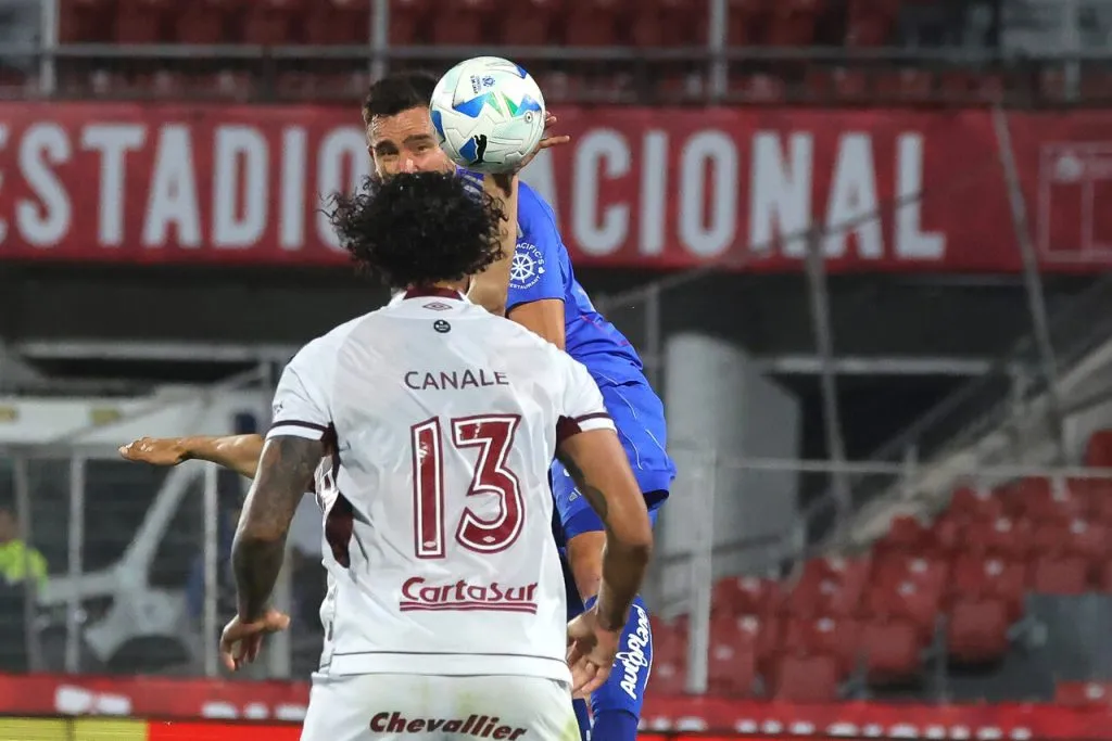 El penal claro en el cierre del partido | Foto: Photosport