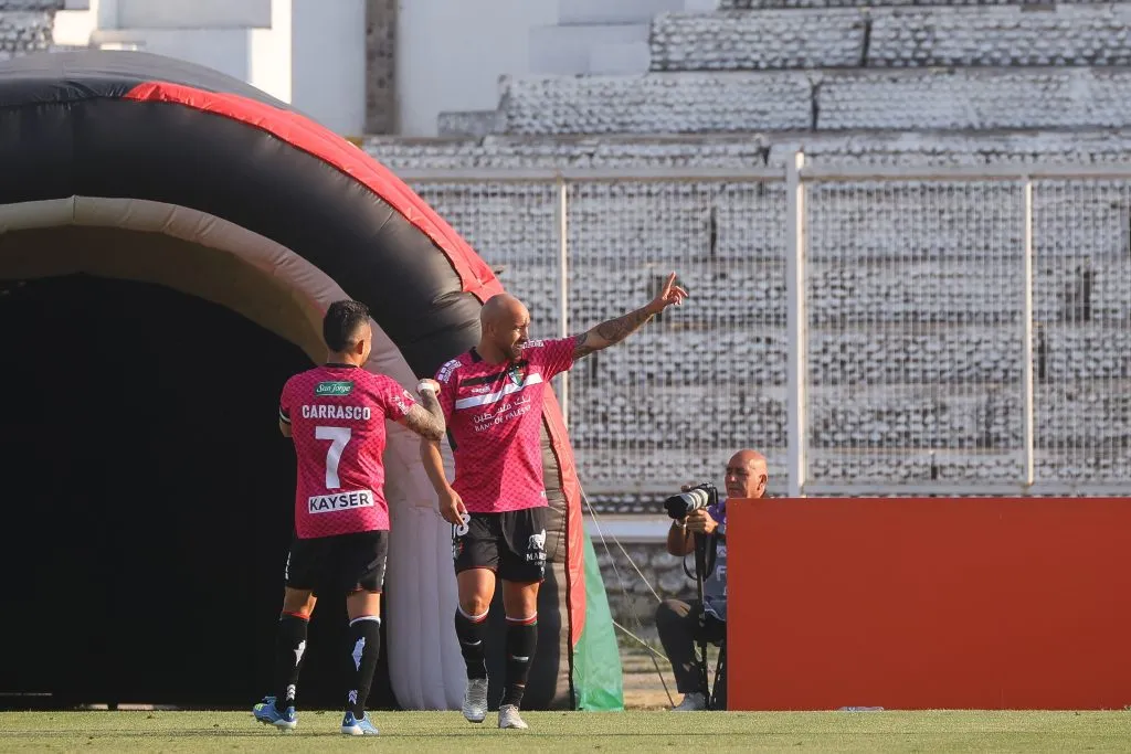 Junio Arias convirtió el gol del triunfo de los Baisanos | FOTO: Jonnathan Oyarzun/Photosport