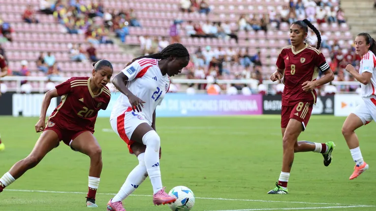Chile repartió puntos ante Venezuela en la primera fecha de la Liga de Naciones Femenina de la Conmebol (Foto: Comunicaciones FFCh)