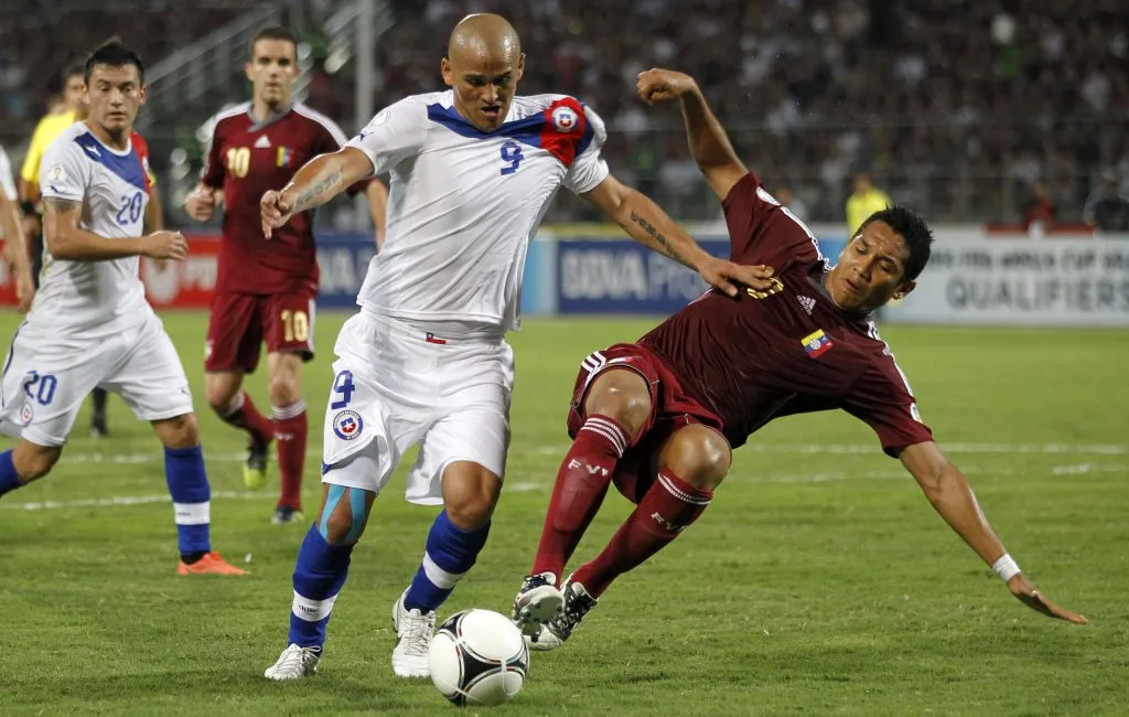 Humberto Suazo convirtió 21 goles con la camiseta de La Roja | FOTO: ANDRES PINA/PHOTOSPORT