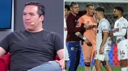 Cristian Caamaño y su mensaje a esta figura de Lanús