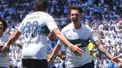 Alfred Canales brilló en el Clásico Universitario anotando el gol del triunfo de la UC ante la U (Foto: Jonnathan Oyarzun/Photosport)