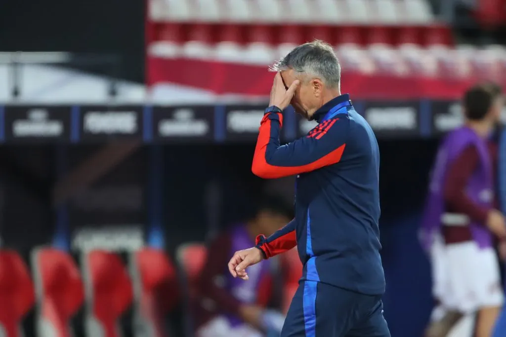 Gustavo Álvarez comienza a verse cada vez más complicado en la U (Foto: Photosport)