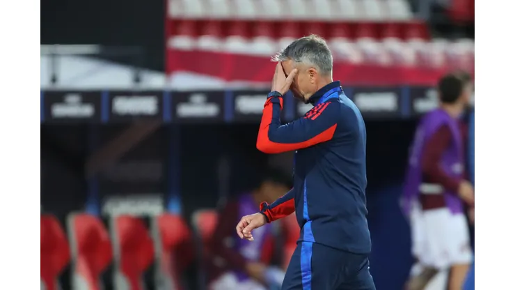 Gustavo Álvarez comienza a verse cada vez más complicado en la U (Foto: Photosport)