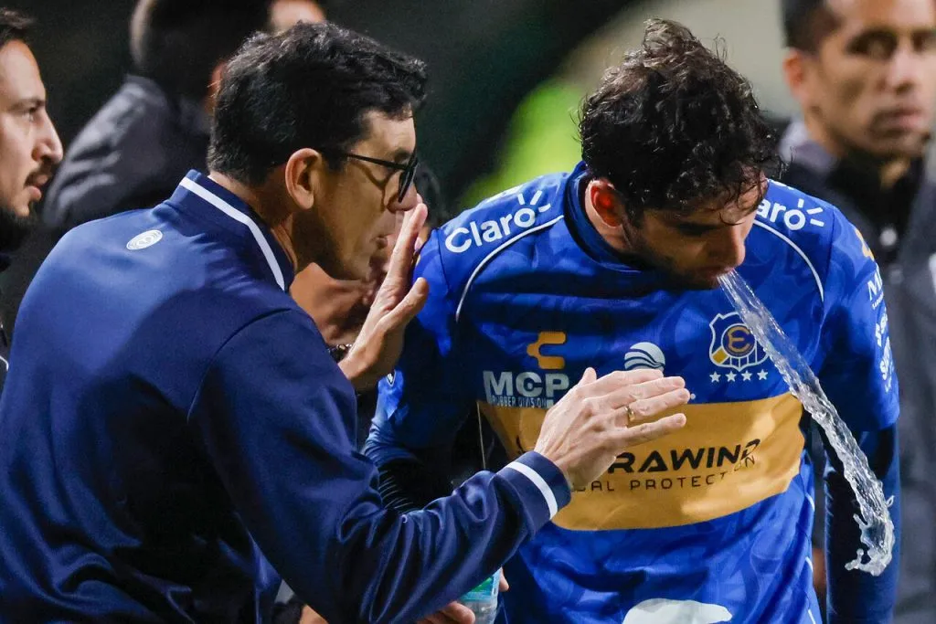 Mauricio Larriera se fue de Everton tras 22 partidos dirigidos (Photosport).