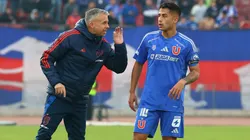 Un histórico de U. de Chile responsabilizó a Gustavo Álvarez de la lesión de Lucas Assadi.