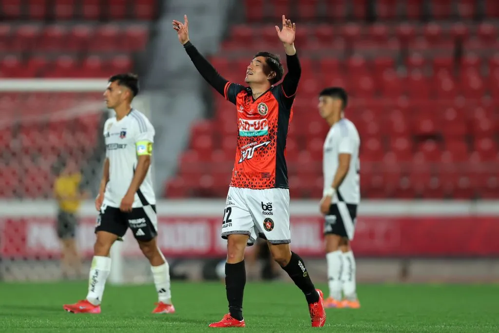 Deportes Limache consigue un empate ante un deslucido Colo Colo en el Estadio Nacional. (Foto: Photosport)