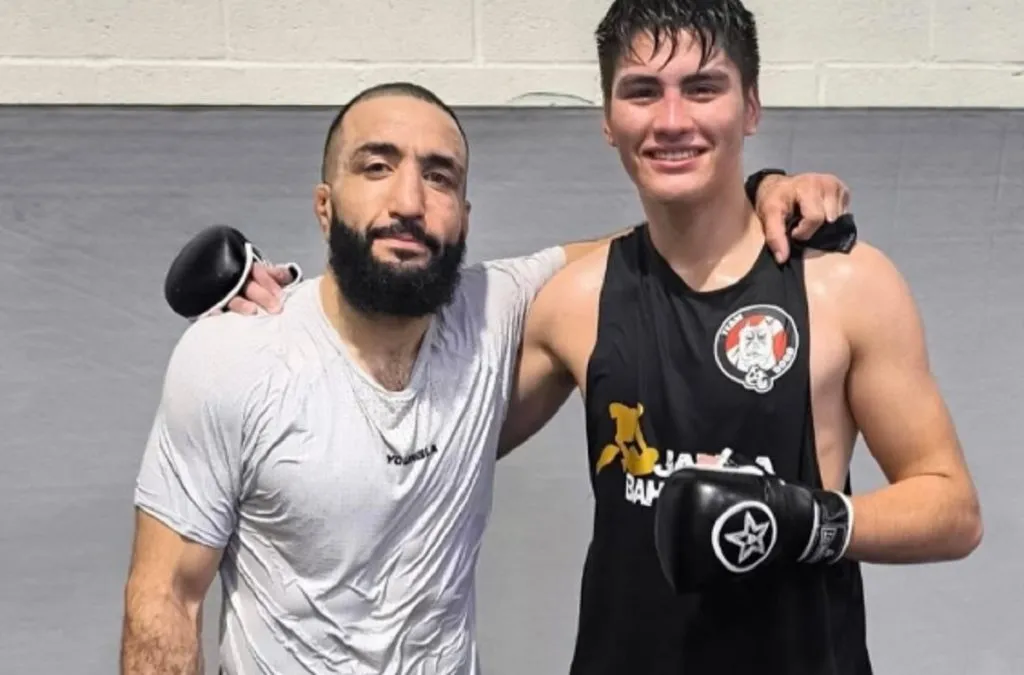 Alberth Bahamondes es sparring del excampeón Belal Muhammad de cara a su combate contra Ian Garry (Foto: Manuel Bahamondes)