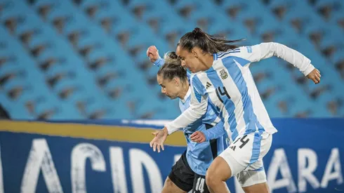 Argentina igualó de visita con Uruguay y rescató un valioso punto en la Liga de Naciones femenina (Foto: AUF Fem)