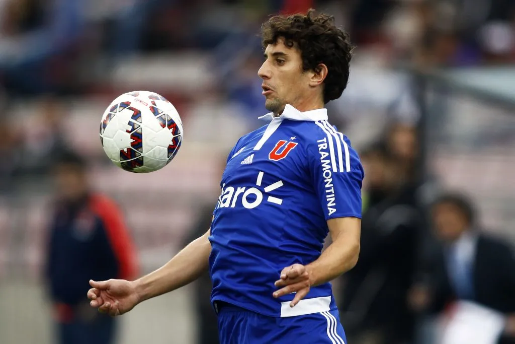 Mathías Corujo se enamoró de Universidad de Chile. (Imagen: Photosport)