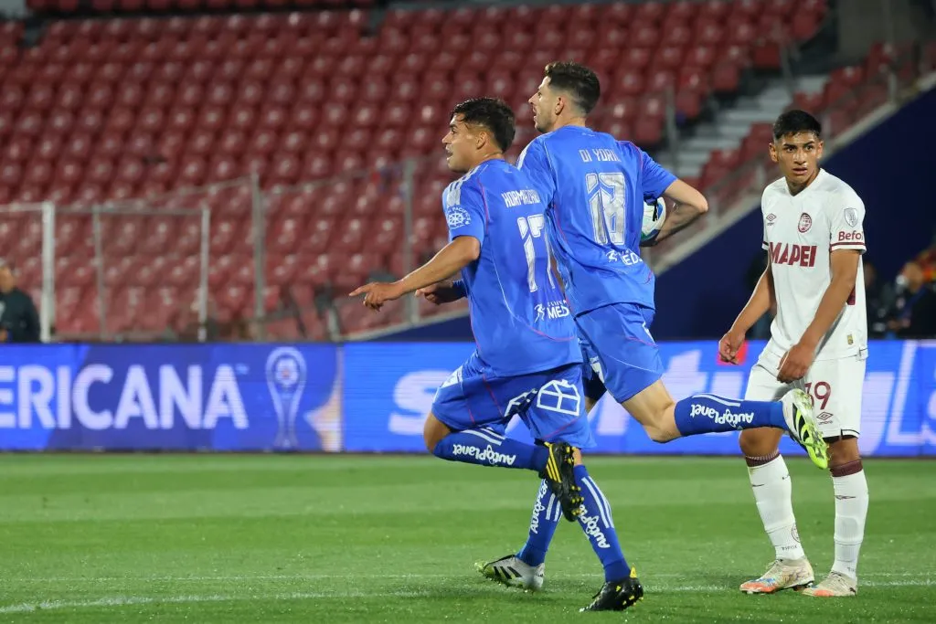 Lucas Di Yorio fue autor de uno de los goles de la U en la ida | FOTO: Jonnathan Oyarzun/Photosport