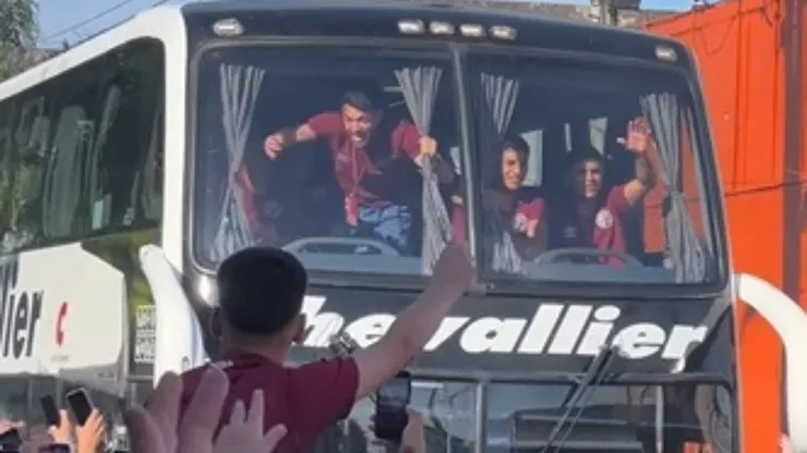 Así llegó Lanús a enfrentar a Universidad de Chile en Buenos Aires.