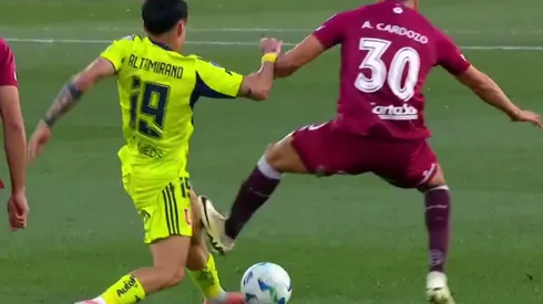 La primera polémica de la semifinal entre Lanús y la U.