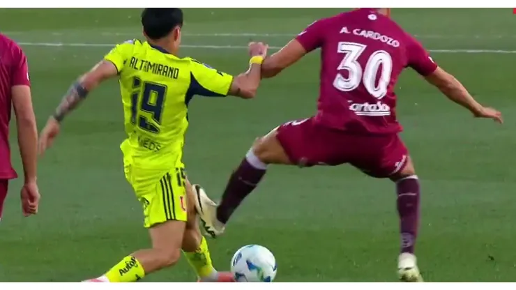 La primera polémica de la semifinal entre Lanús y la U.
