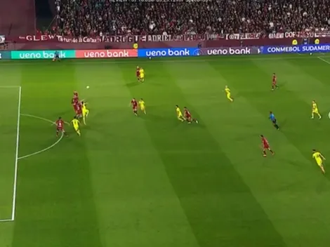 ¿Por qué fue anulado el gol de Universidad de Chile contra Lanús?