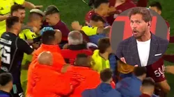 Batalla campal en Lanús tras la eliminación de la U