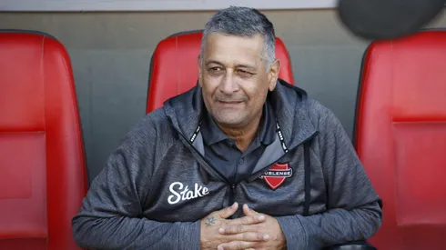 Ronald Fuentes habló en la previa del partido de Ñublense vs. Colo Colo. (Foto: Raúl Zamora/Photosport)