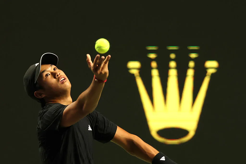 Learner Tien alcanzó los octavos de final en el Abierto de Australia (Getty Images).