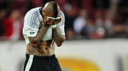 Arturo Vidal se lesionó en el partido anterior ante Deportes Limache. (Foto: Javier Torres/Photosport)