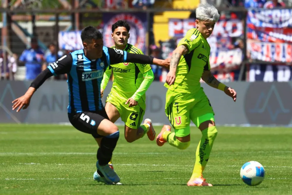 Maximiliano Guerrero tuvo varias pérdidas de balón | FOTO: Eduardo Fortes/Photosport