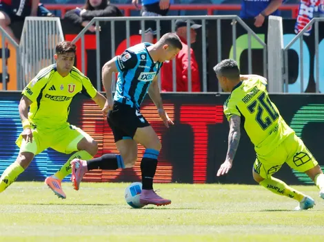 El jugador más criticado de la U tras el primer tiempo ante Huachipato