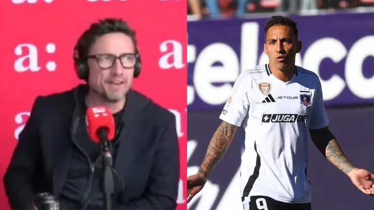 Sagredo le recuerda goles perdidos a Javier Correa.